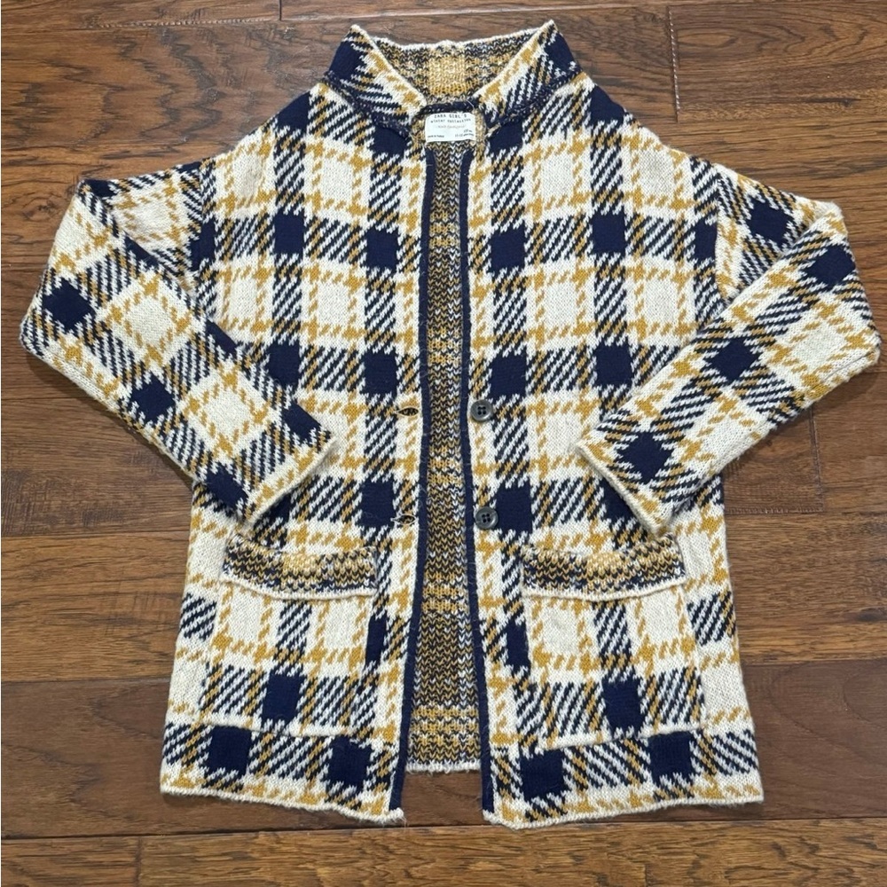 Zara Girls Winter Collection Knit Cardigan